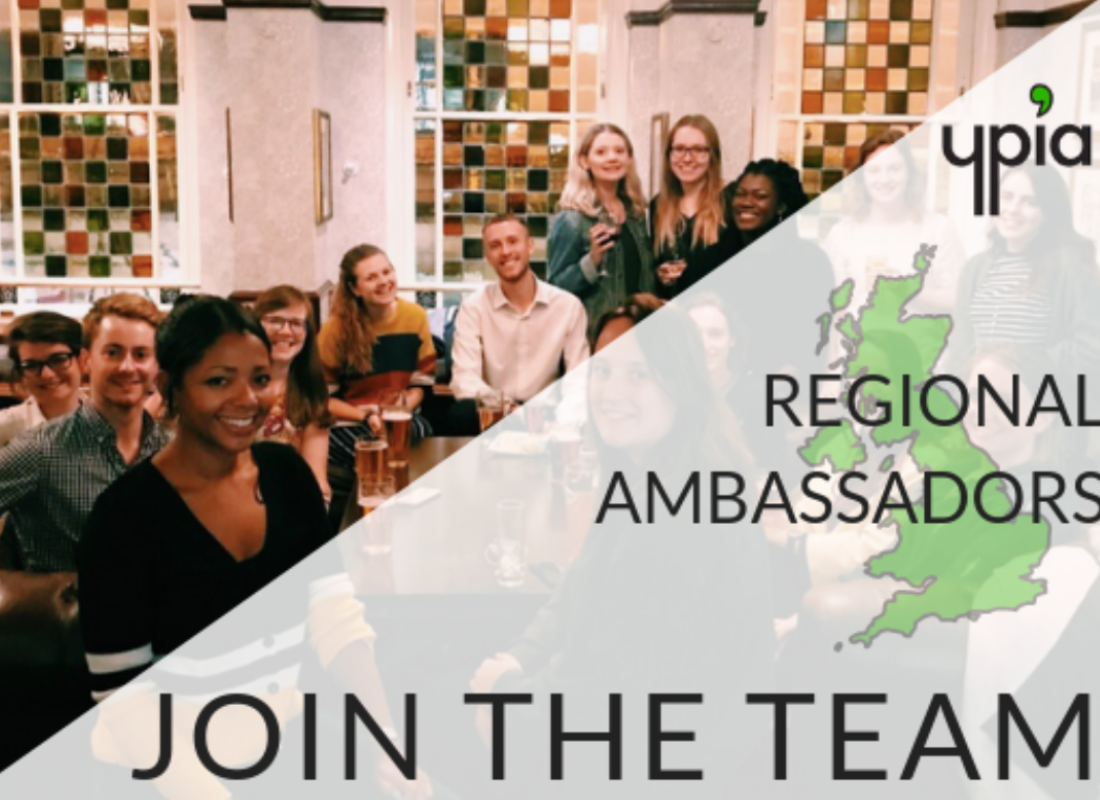 Regional Ambassadors Recruitment 2020-2021 - Join the team! - YPIA Blog
